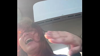 Hard face slapping, foot licking while driving