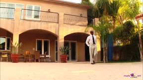 Breathtaking MILF Sunny Day Is Sucking and Fucking a Long Black Dick to the Balls.