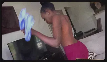 Ebony Teen Rides Big White Cock at Casting Audition