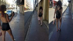 prostituta jovencit4 caminando por las calles de cordoba capital