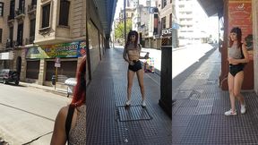 prostituta jovencit4 caminando por las calles de cordoba capital