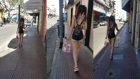 prostituta jovencit4 caminando por las calles de cordoba capital