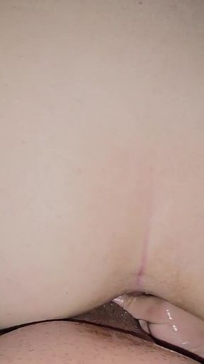 This Cock and Balls Feel Right at Home in My Asshole at the Same Time