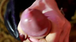 Get pounded by Domina Eva &mdash;  a ruthless latex-clad mistress demanding worship with her giant cock&#x1F32D;