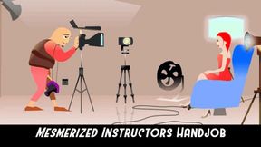 Mindfucked Instructor gives Handjob
