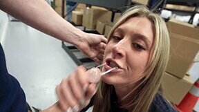 Addison Vodka shows off her excellent cock sucking skills