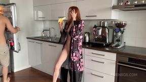 He Fucks Me with His Big Cock Whenever and Wherever He Wants