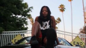 EXTREMELY STINKY CHEERLEADER FEET