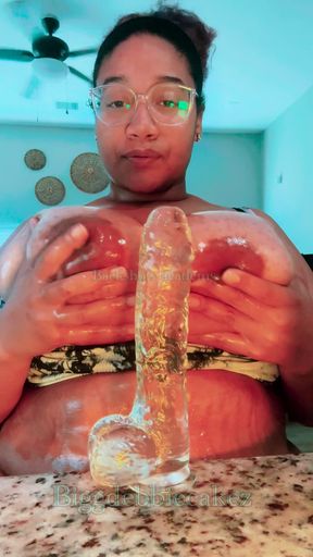 Teasing That Dick with My Big Ole Titties