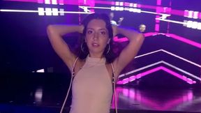 Night Club Toilet Anal Threesome with Teen and MILF