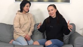 Vaness loses strip game and flashes boobs on the street