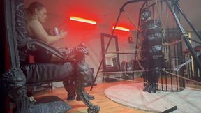 full movie about a submissive tied up deeptroath humiliation female domination human furnitue ashtray