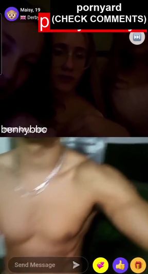 Athletic teen webcam couple gets frisky