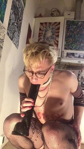 Girly Sissy Bitch! Jes Brinch Is a Weak Loser!