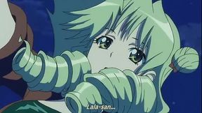 Big-Titted Alien Babe Gets Animated Ecchi Action In To LOVE-RU Hentai