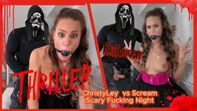 Thriller Halloween - ChristyLey vs Scream Scary Fucking Night!