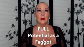 Full Potential as a Faggot Goddess Natasha (MOV)
