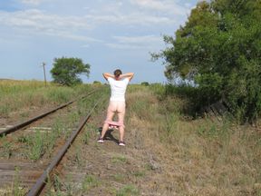 Patricia on the tracks