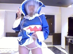 Slim thighs and big labia are hot! Gaulgra-chan! Shark-chan