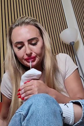 My White Socks for You, Little Cunt..