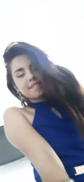 I visit my boyfriend and ride his cock until he cums inside