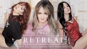 THE RETREAT OMNIBUS (PARTS 1-6) JOI VIRTUAL BLOWJOB AND HANDJOB