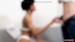 Cloudy vis sensational tgirlsex video shatters the internet once again