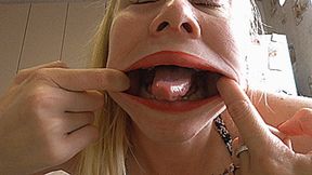 My wide deep mouth! MP4