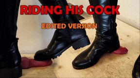 Riding Boots Cock Trample and Hard Bootjob (Edited Version) - Tamystarly - Balls Crush, CBT, Trampling, Shoejob, Stomping