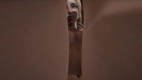 two teens blonde and dominatrix