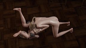 two teens blonde and dominatrix