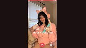 JOI - GFE Over Facetime Until You Cum Together