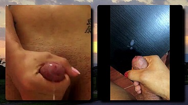TS Angelique Monroe - My new very special "Cumshot Collection" - part 5