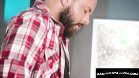 Sir Peter Owns Arno Antino’s Juicy Cheeks in a Raw Truck Stop Fuckfest