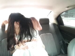 I challenge my lascivious friends to have sex in the car on the way home.