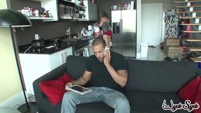 karlo karrera cums so hard all over milf sara jay s big fat ass!