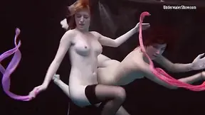 Hottest Underwater Chicks Enjoy Being Nude