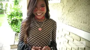 Tiny Asian girl with small tits gets destroyed completely