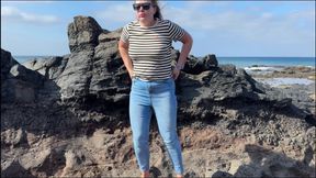Another Beach Accident - Wet Jeans by the Shoreline