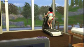 Rich guy seduces homeless black housemaid in a cartoon comedy