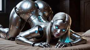 Curvy Robot MILF Rides Hard In The Rain Gets What She Needs