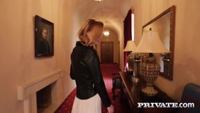 Belle Claire rides her stud like a wild animal