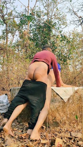 Long Dick Fuck in Forest