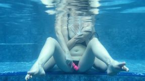 Underwater Fetish Fight & Vibrator Domination – Chloe Bound in Bikini by Mistress Jina (4K)