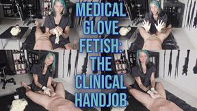 LILLI BAYLE - Medical Glove Fetish: The Clinical Handjob