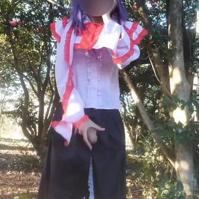 Nagae Iku Japanese Cosplay Public Masturbation