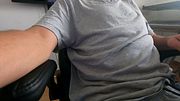Sexy fan fetish t shirt belly perfect