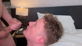 Hot Stepdaddy Having Sex with Two Sexy Twinks