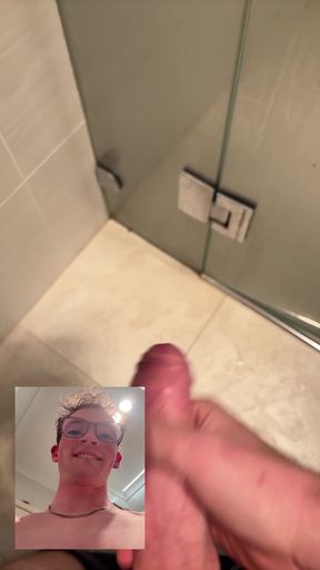 Slim teen enjoys naked pre-cum self pleasure