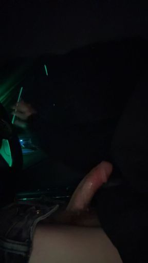 Jerking Cumin while driving